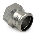 INOX PRESS-Připojovací šroubení 18mm x 1/2"i
