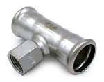 INOX PRESS-T kus 18 x 1/2"i x 18mm